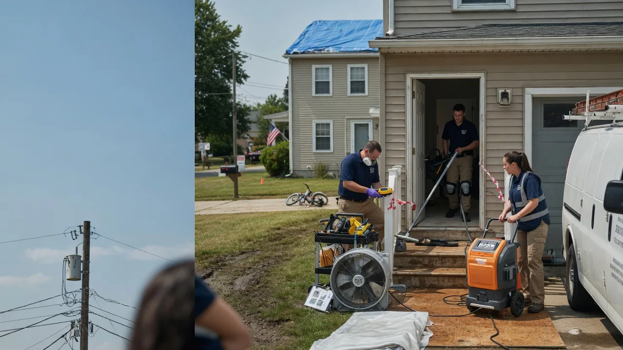 Water Damage Repair in Rhodell, WV near me